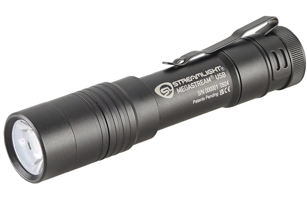 a flashlight